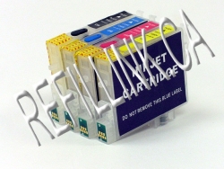 RE-RT601604 Epson T060 Refillable Cartridges 4/Set