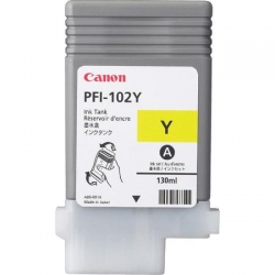 Canon PFI 102Y Dye Yellow Canon PFI 102Y Dye Yellow Ink Tank