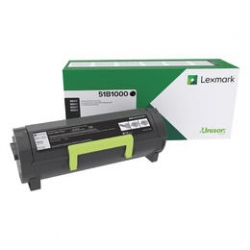 Lexmark MS/MX317/417/517/617 Lexmark MS/MX317/417/517/617 Return Program Toner Cartridge, Black, Standard Yield (51B1000)